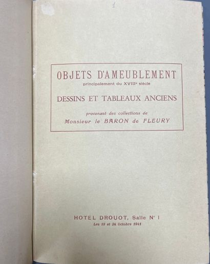 [Fascicule]. [Catalogues]. LOT de catalogues...