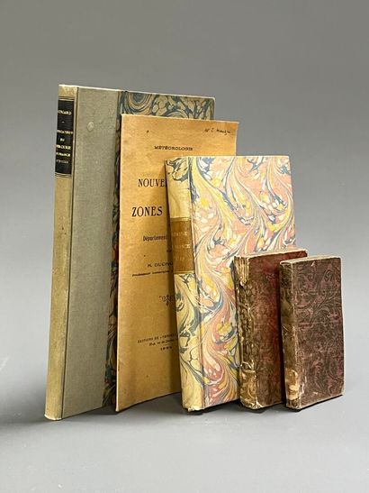 [Météorologie]. [Almanach]. PETIT LOT d'ouvrage...