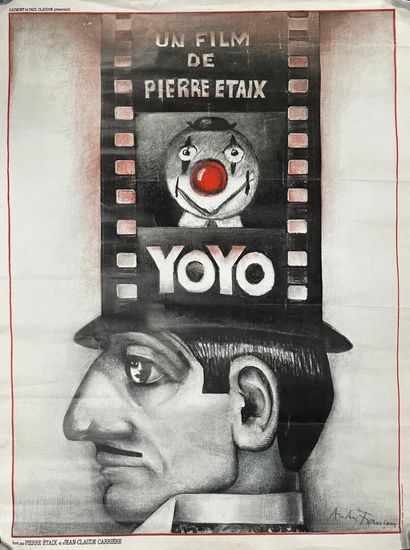 [Cinéma]. LOT de 3 affiches comprenant :
-...