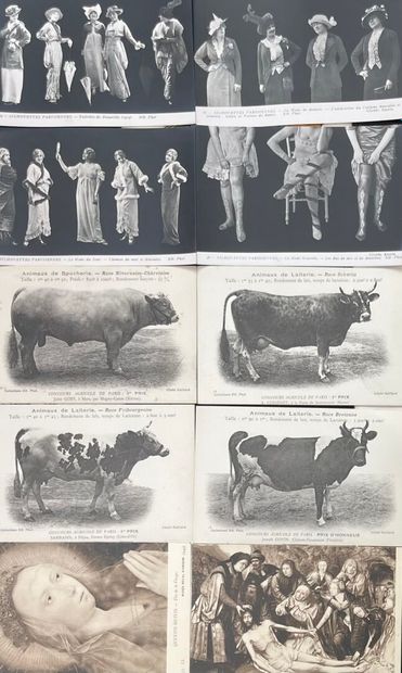 [Varia]. LOT de cartes postales diverses...