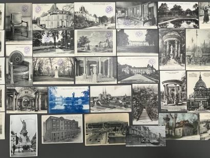 [Paris]. [Versailles]. [Champagne]. LOT d'environ...