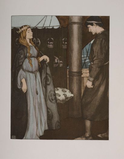 ENGELS. BÉDIER (Joseph). Le roman de Tristan...