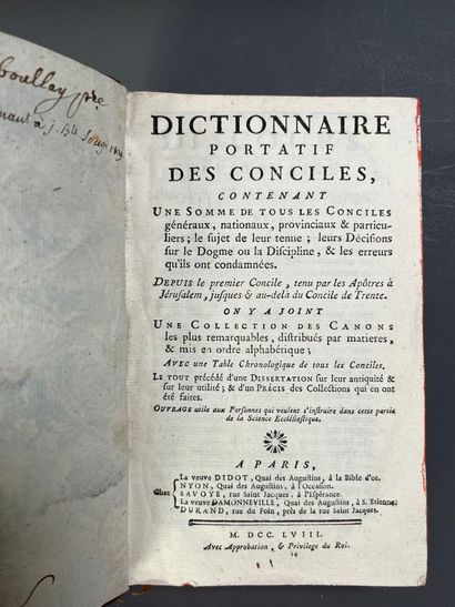 [Manette]. [Religion]. [Catholicisme]. LOT...