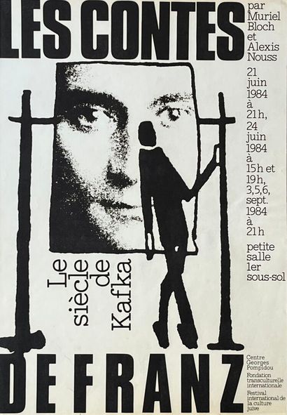 [Centre Georges Pompidou]. LOT de 20 affiches...