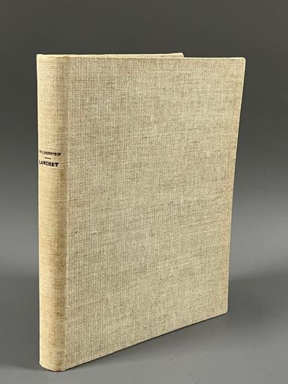 [LANCRET]. WILDENSTEIN (G). Lancret. Paris,...