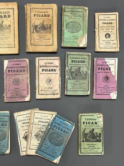 [Picardie]. [Amiens]. [Almanach]. [Astrologie]....