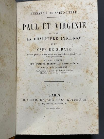 [Manette]. [Divers]. LOT comprenant :
-PREVÔT...