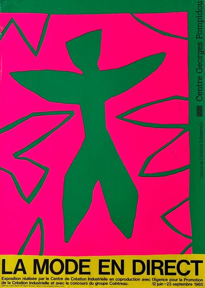 [Centre Georges Pompidou]. LOT de 20 affiches...
