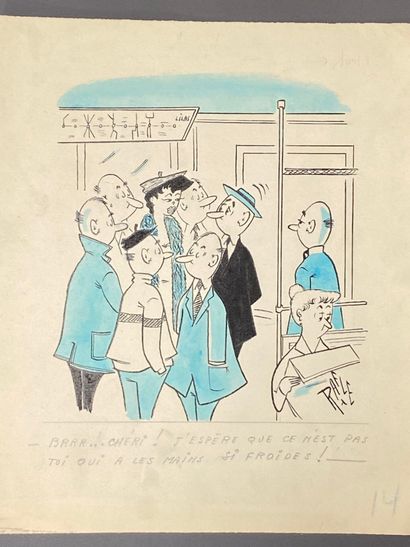 Michel FERAL dit RAFLE (né en 1924)
- Brrr......