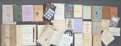[Beaux-arts]. LOT de livres reliés et brochés...