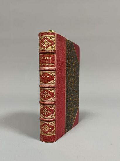 ALIONE (Giovanni Giorgio). Poesie francesi...