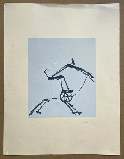 D'après Louis CANE (1943-2024)
Petit diable...