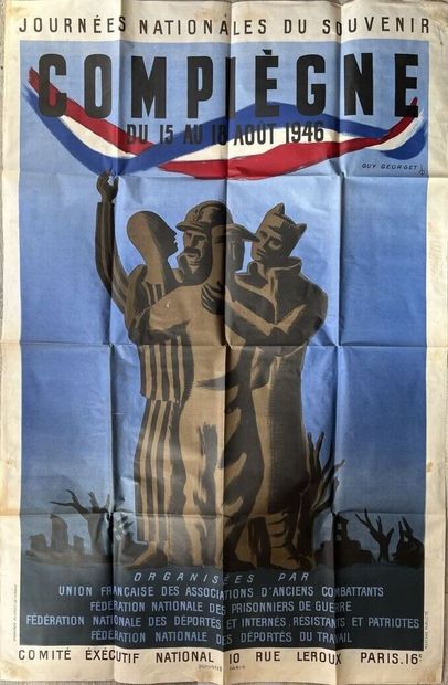 [Compiègne]. [Oise]. LOT de 13 AFFICHES et...