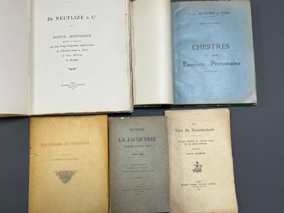[Banque]. [Histoire]. [Varia]. LOT d'ouvrages...