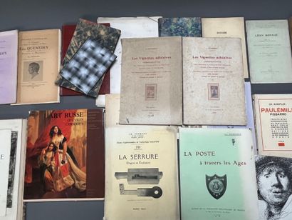 [Beaux-arts]. LOT de livres reliés et brochés...