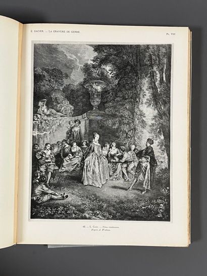 [Gravure]. DACIER (Emile). La gravure en...