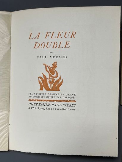 HUGO. MORAND (Paul). Les amis nouveaux. Nouvelle...