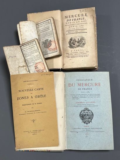 [Météorologie]. [Almanach]. PETIT LOT d'ouvrage...