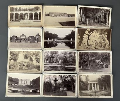 [Paris]. [Versailles]. [Champagne]. LOT d'environ...