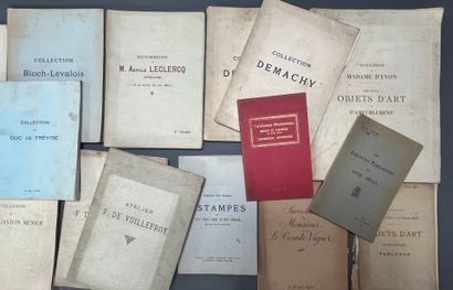 [Catalogue]. [Documentations]. LOT de catalogues...