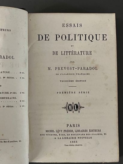 [Manette]. [Littérature]. [Histoire & Géographie]....