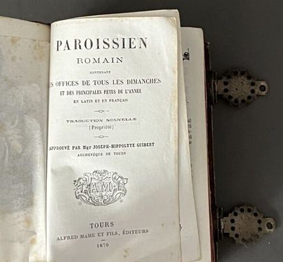[Religion]. Petit LOT de missels et images...