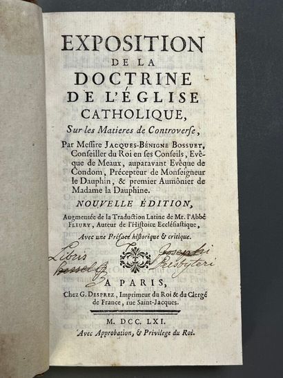 [Manette]. [Religion]. [Catholicisme]. LOT...