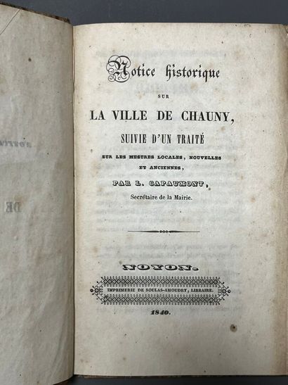 [Picardie]. [Aisne & divers]. LOT de livres...