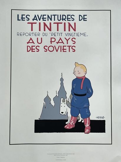 HERGE
Les aventures de Tintin, reporter du...