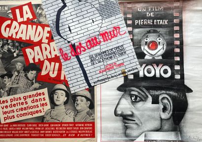 [Cinéma]. LOT de 3 affiches comprenant :
-...