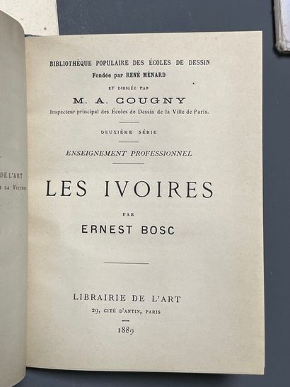 [Beaux-arts]. LOT de livres reliés et brochés...
