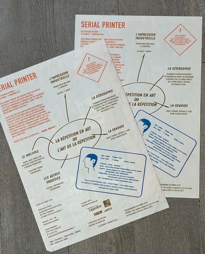 [Centre Georges Pompidou]. LOT de 20 affiches...