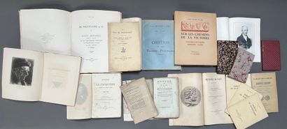 [Banque]. [Histoire]. [Varia]. LOT d'ouvrages...