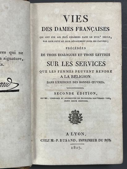 [Manette]. [Reliure XVIIIe & XIX]. LOT de...