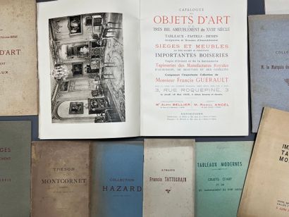 [Catalogues]. [Documentation]. LOT de catalogues...