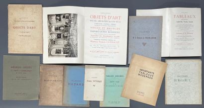 [Catalogues]. [Documentation]. LOT de catalogues...