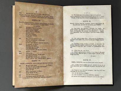 [Rossini]. [Opéra]. ROSSINI (Gioachino) &...