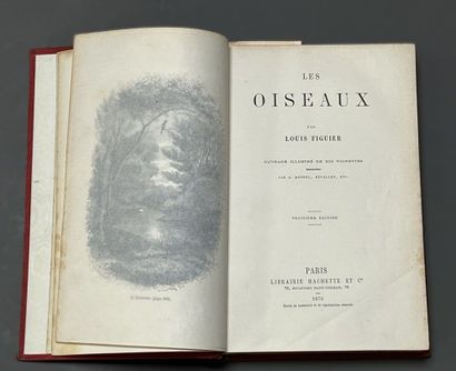 FIGUIER (Louis) Les Oiseaux. Paris, Hachette,...