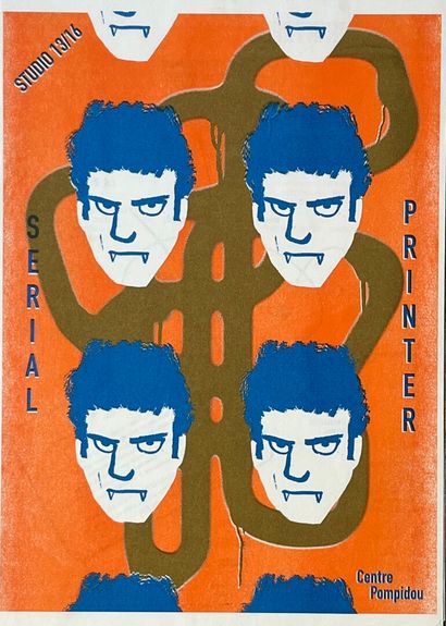 [Centre Georges Pompidou]. LOT de 20 affiches...