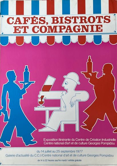 [Centre Georges Pompidou]. LOT de 20 affiches...