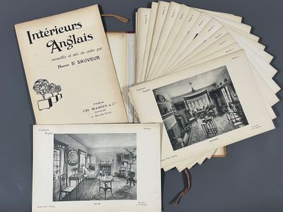 [Décoration]. SAINT SAUVEUR (Hector). Intérieurs...