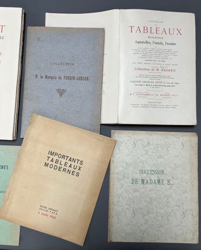 [Catalogues]. [Documentation]. LOT de catalogues...