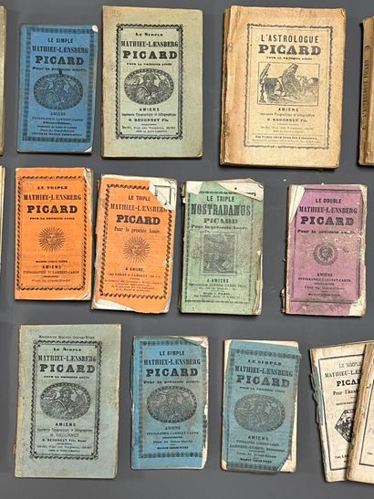 [Picardie]. [Amiens]. [Almanach]. [Astrologie]....