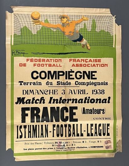 [Compiègne]. [Oise]. LOT de 13 AFFICHES et...