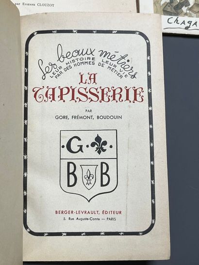 [Beaux-arts]. LOT de livres reliés et brochés...