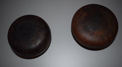 Tibet, XIXe siècle

Deux bols, bois
H. 9...