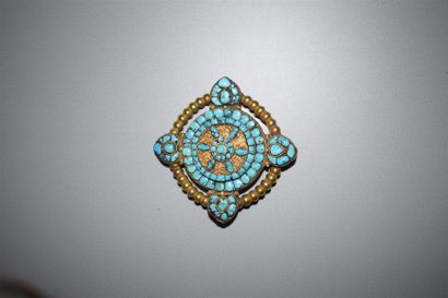 Pendentif, Tibet, fin du XIXe - début du...