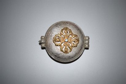 Amulette pendentif «Ghau», Tibet, XIXe siècle...
