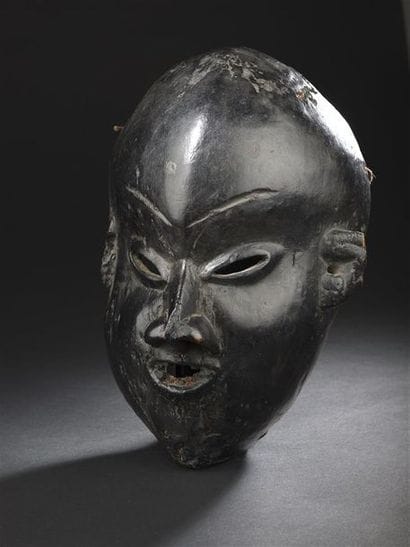 Masque Cameroun H. 30 m AES Bois
Masque anthropomorphe...