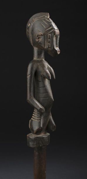 Canne Sénoufo
Côte d'Ivoire
H. 107 cm AES...